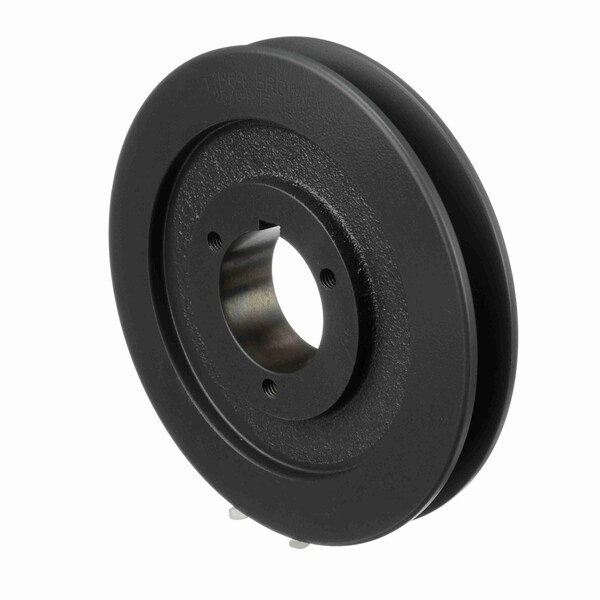 1 Groove Cast Iron Bushed Bore Multiple Sheave, 1TB64